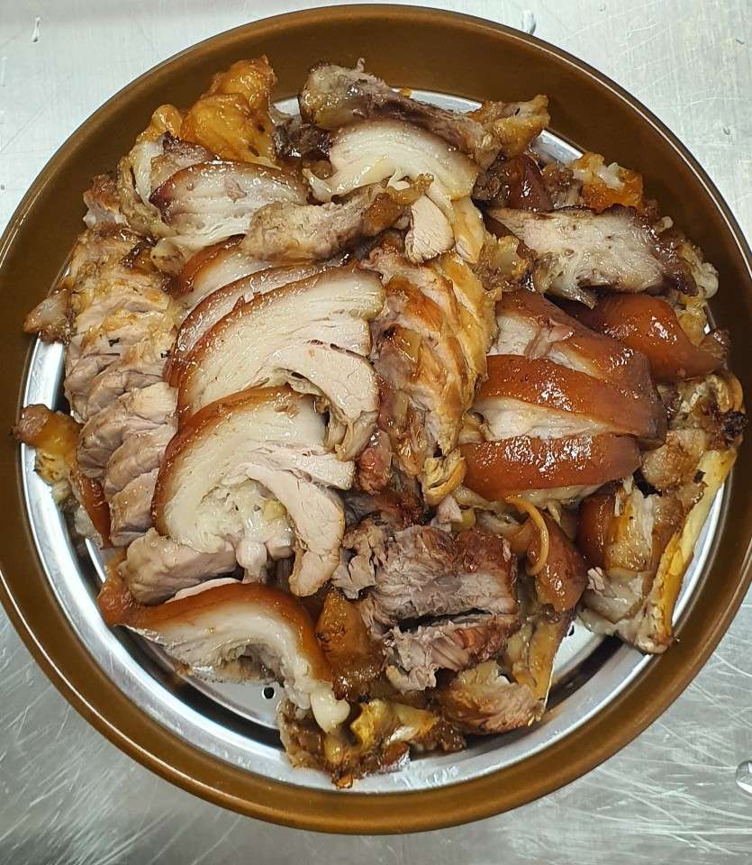 숯향족발