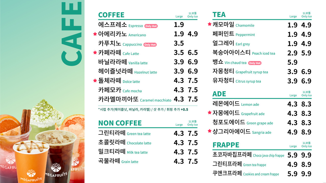 메가후르츠중화산점