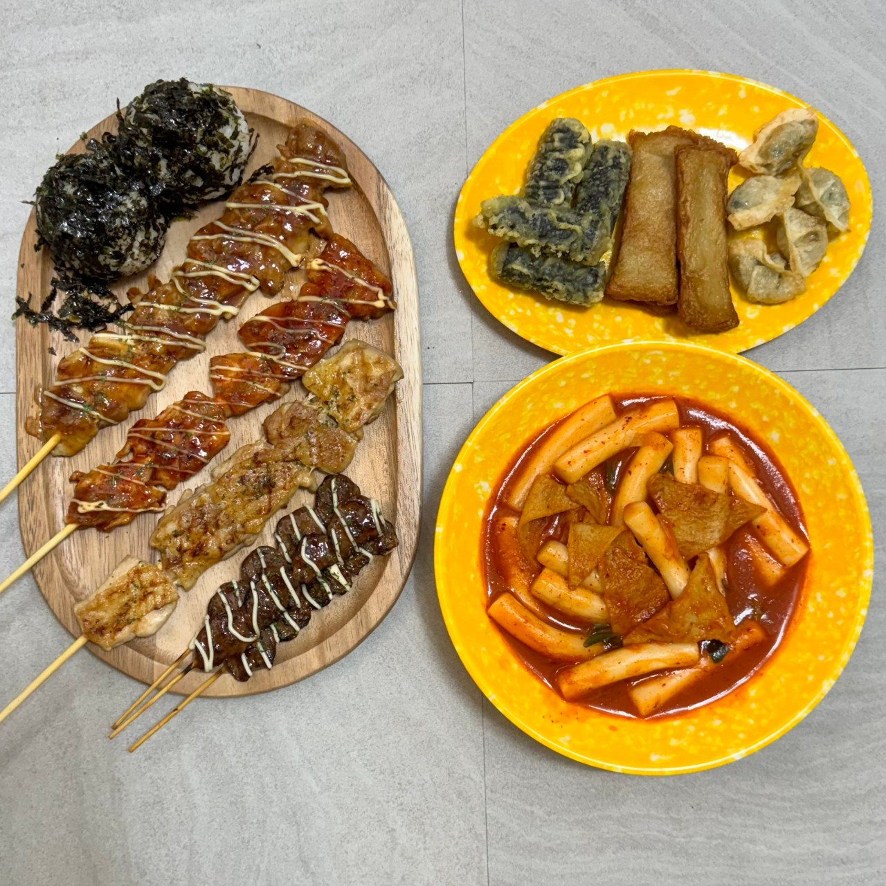 매com달com떡볶이