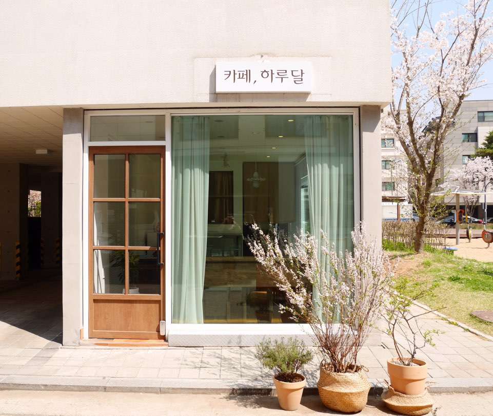 카페,하루달