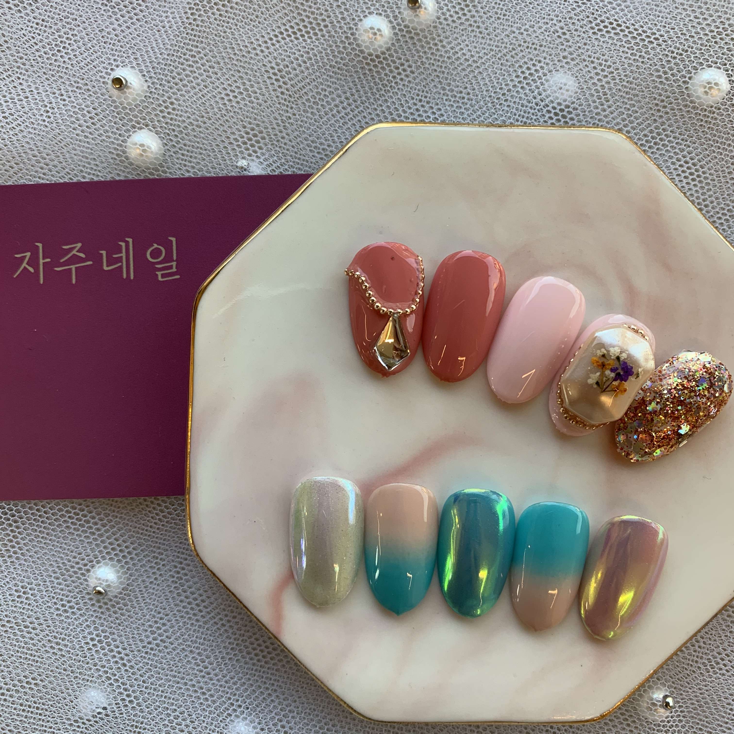 자주네일