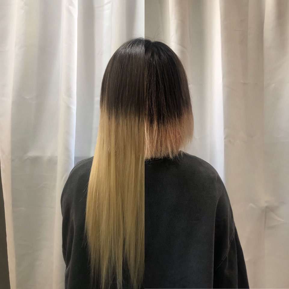 붙임머리라빈