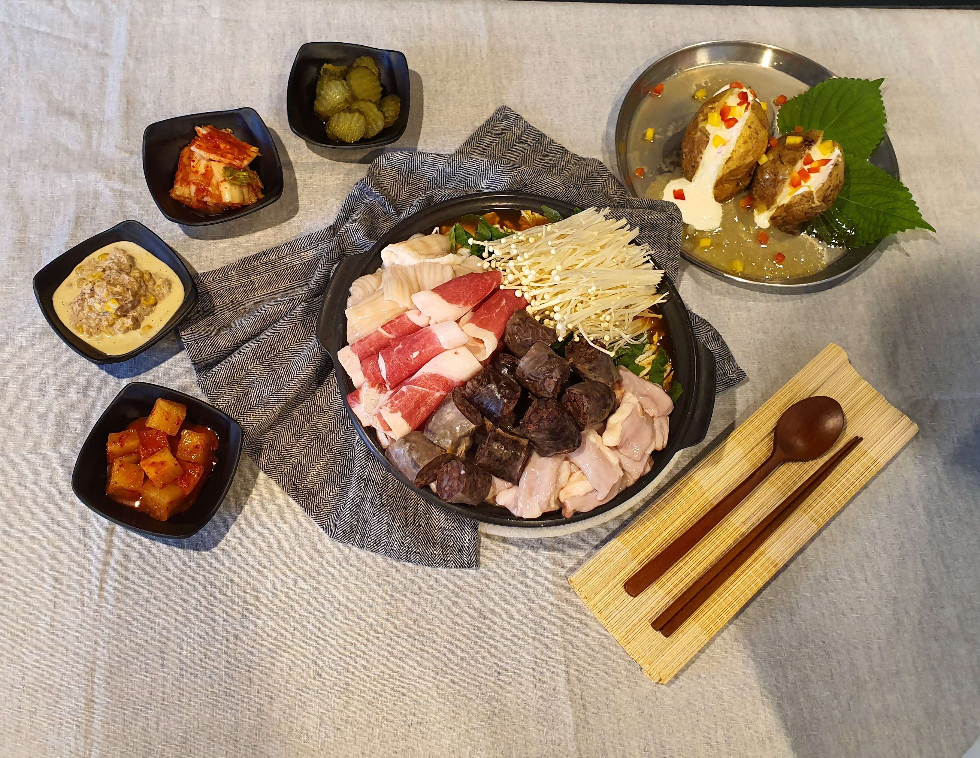 팔팔양대창구이곱창전골