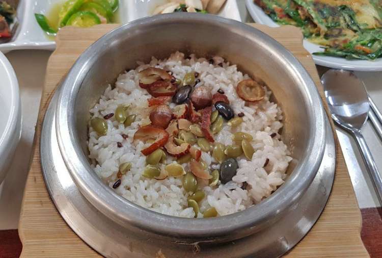 청하가마솥밥