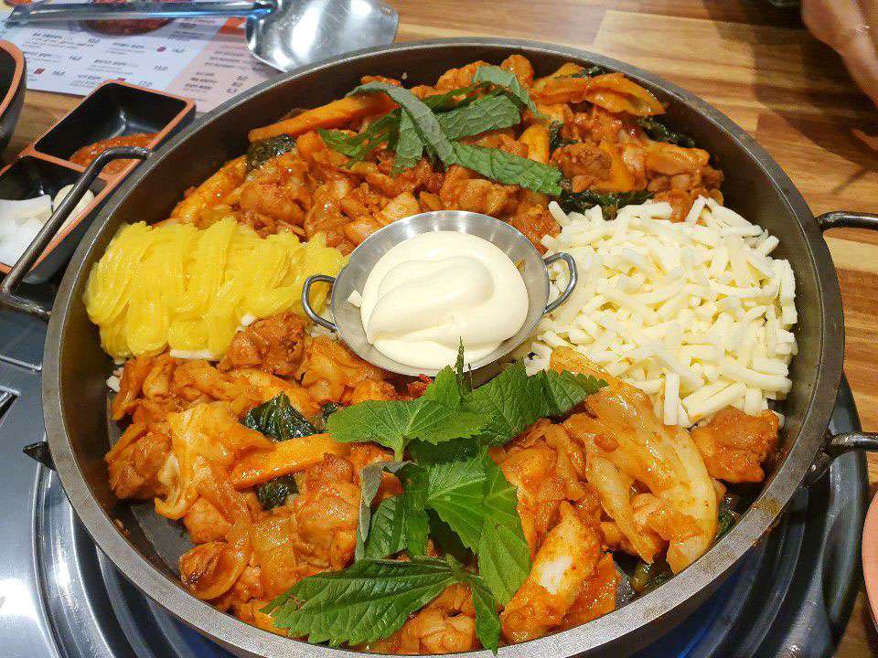 비와별닭갈비호암점