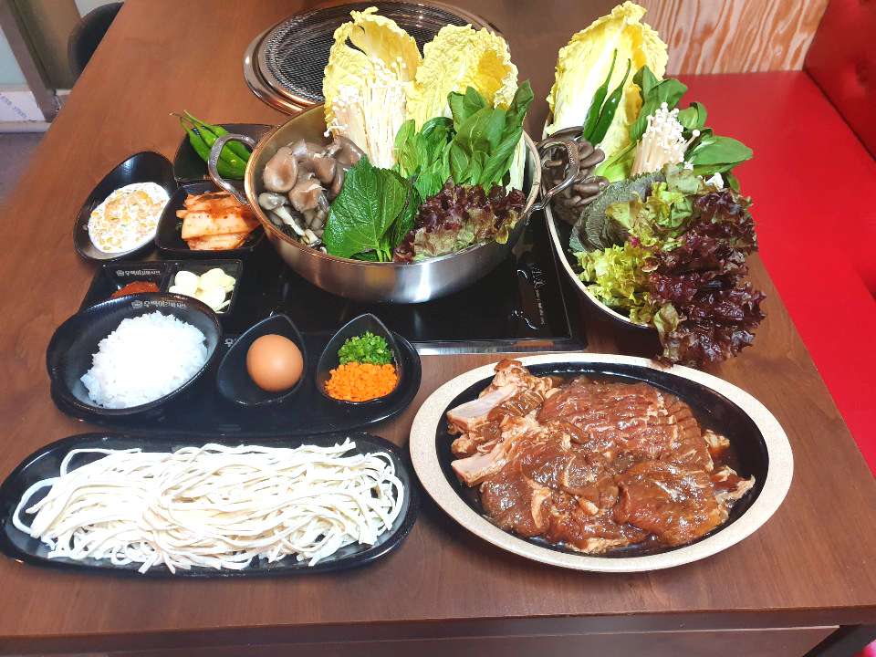 우백이갈비샤브